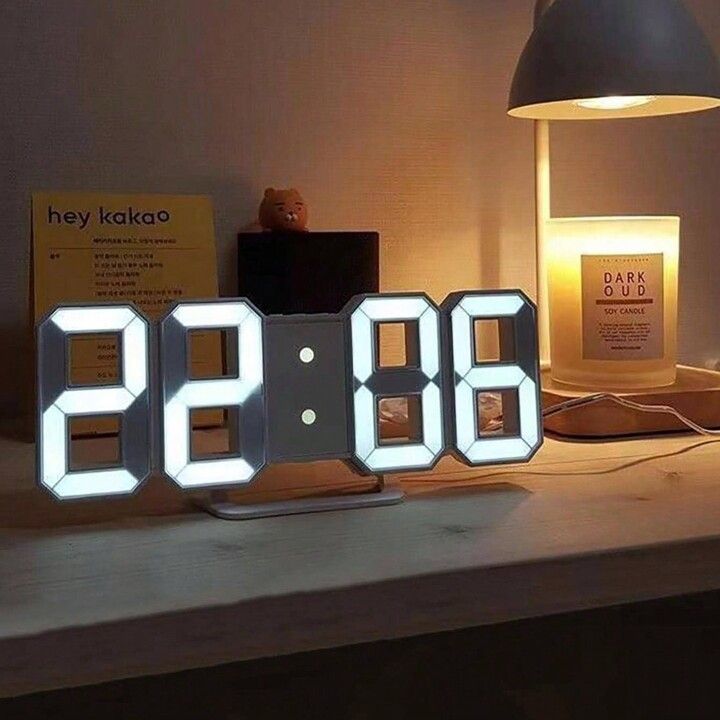3D LED DIGITAL CLOCK (3)