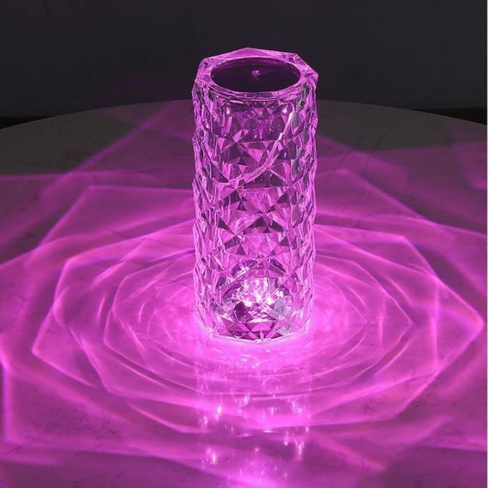 Cryestal Rose Lamp (5)