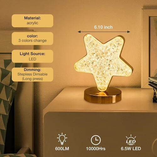 Cryestal Star Lamp (1)