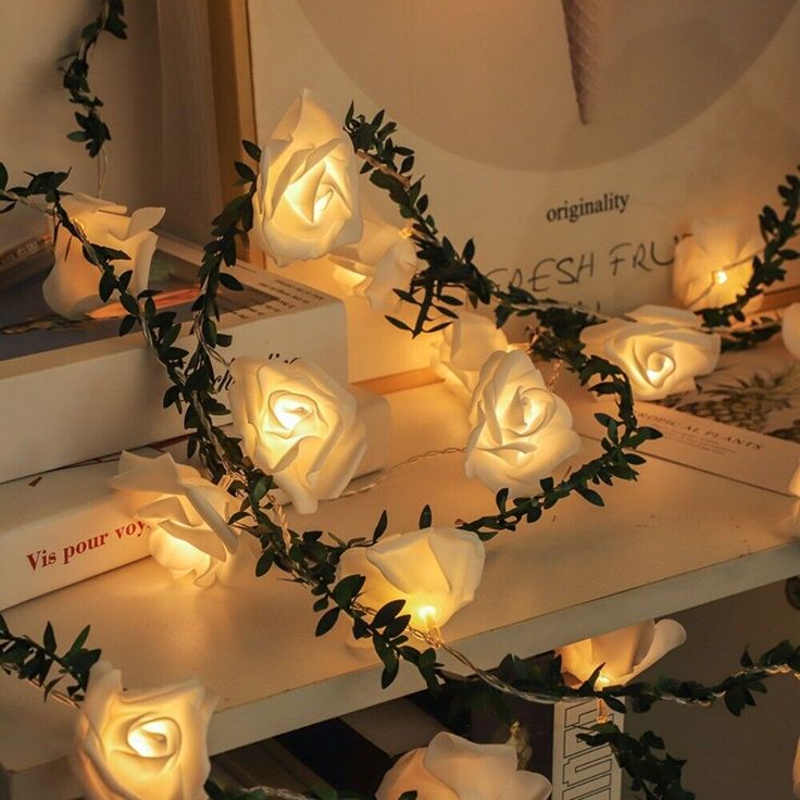 Leaf Rose White (3)