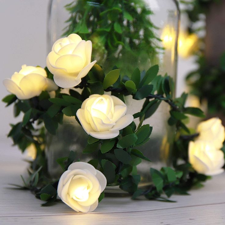 Leaf Rose White (4)