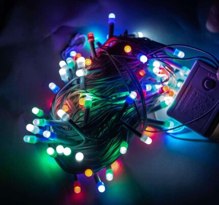 Multi Color LED Rice Fairy Light – 12 Feet Long | Room Decoration Light