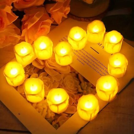 LED Electronic Candle Light | Flameless | Warm White Glow | Party & Wedding Decor