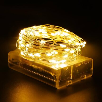 Fairy Lights LED String Light – Battery Powered | Warm White | 50 LEDs | 16ft